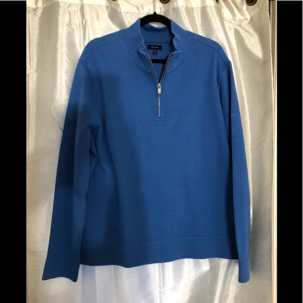 BRAND NEW FACCONABLE XL BLUE SWEATER